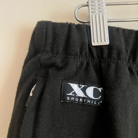 SPORTHILL WOMENS XC TAPERED LEG BLACK PANTS - NWT - L - Picture 2 of 5